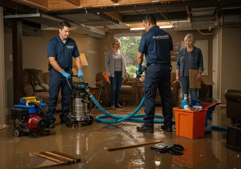 Basement Water Extraction and Removal Techniques process in Eleanor, WV