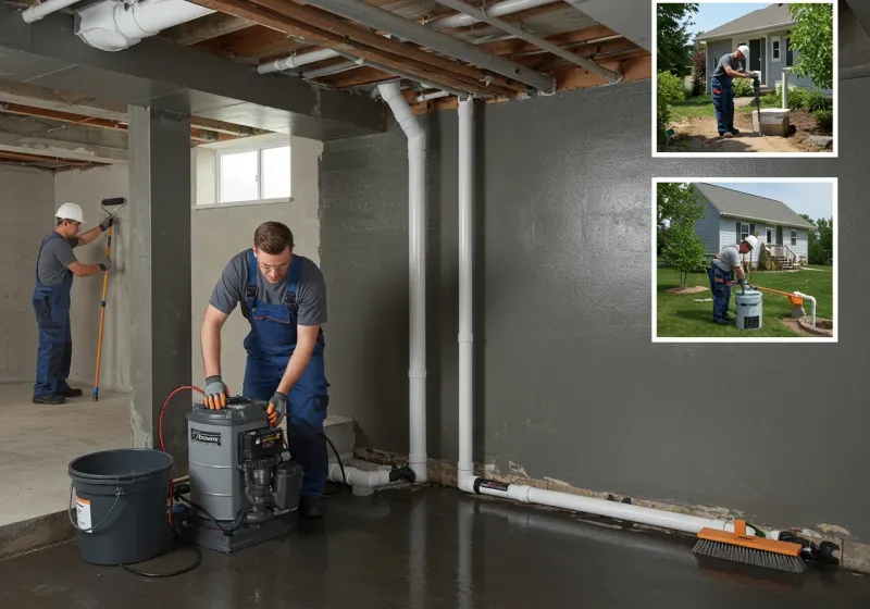 Basement Waterproofing and Flood Prevention process in Eleanor, WV